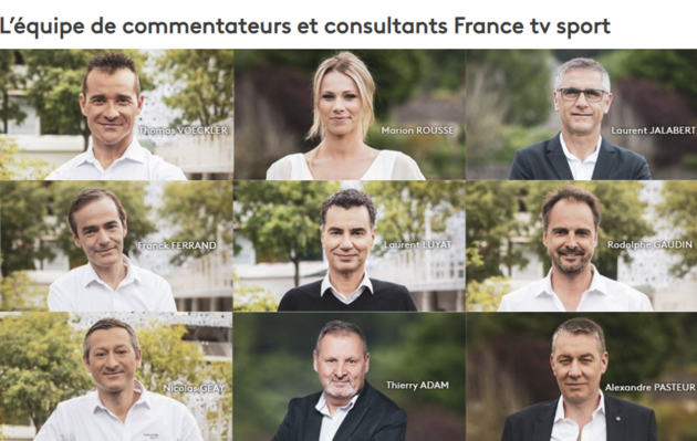 Les équipes de France tv sport