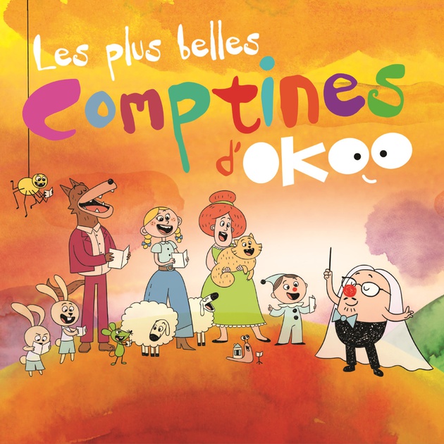 Album les plus belles comptines d'Okoo