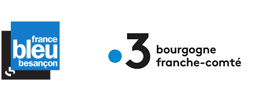 Logos France 3 et France Bleu