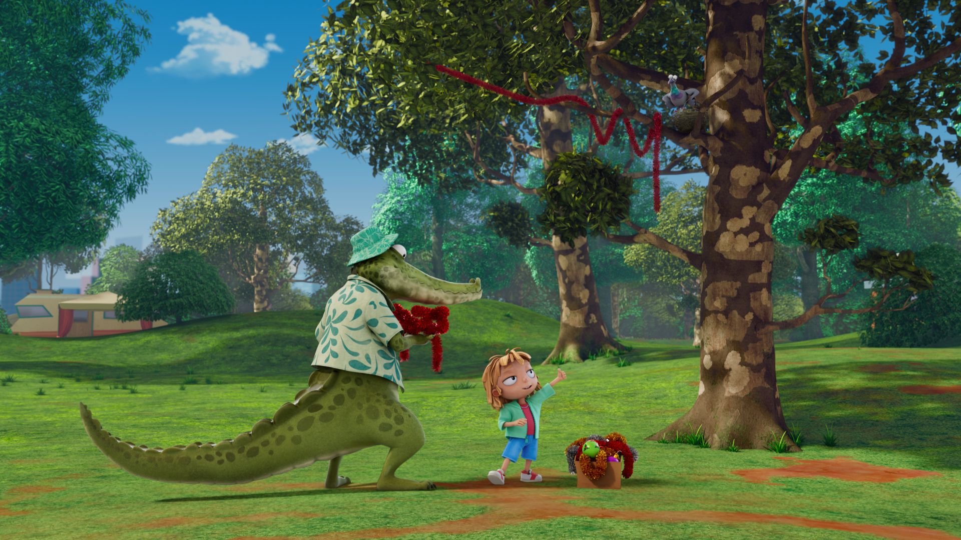 Le premier Noël de Monsieur Crocodile