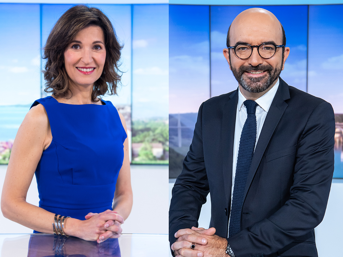 Anne-Sophie Mandrou et Patrick Noviello