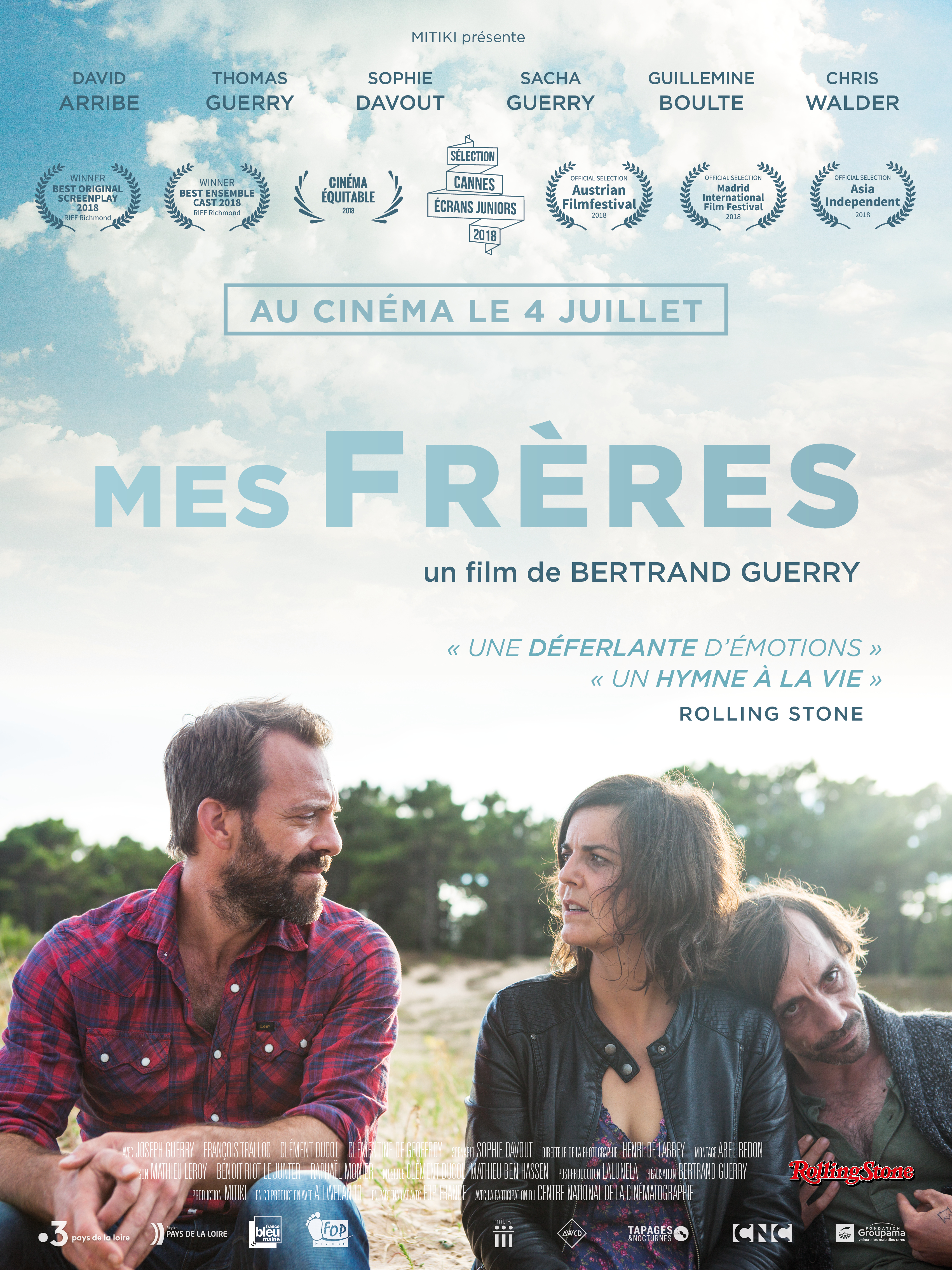 Affiche Mes frères 