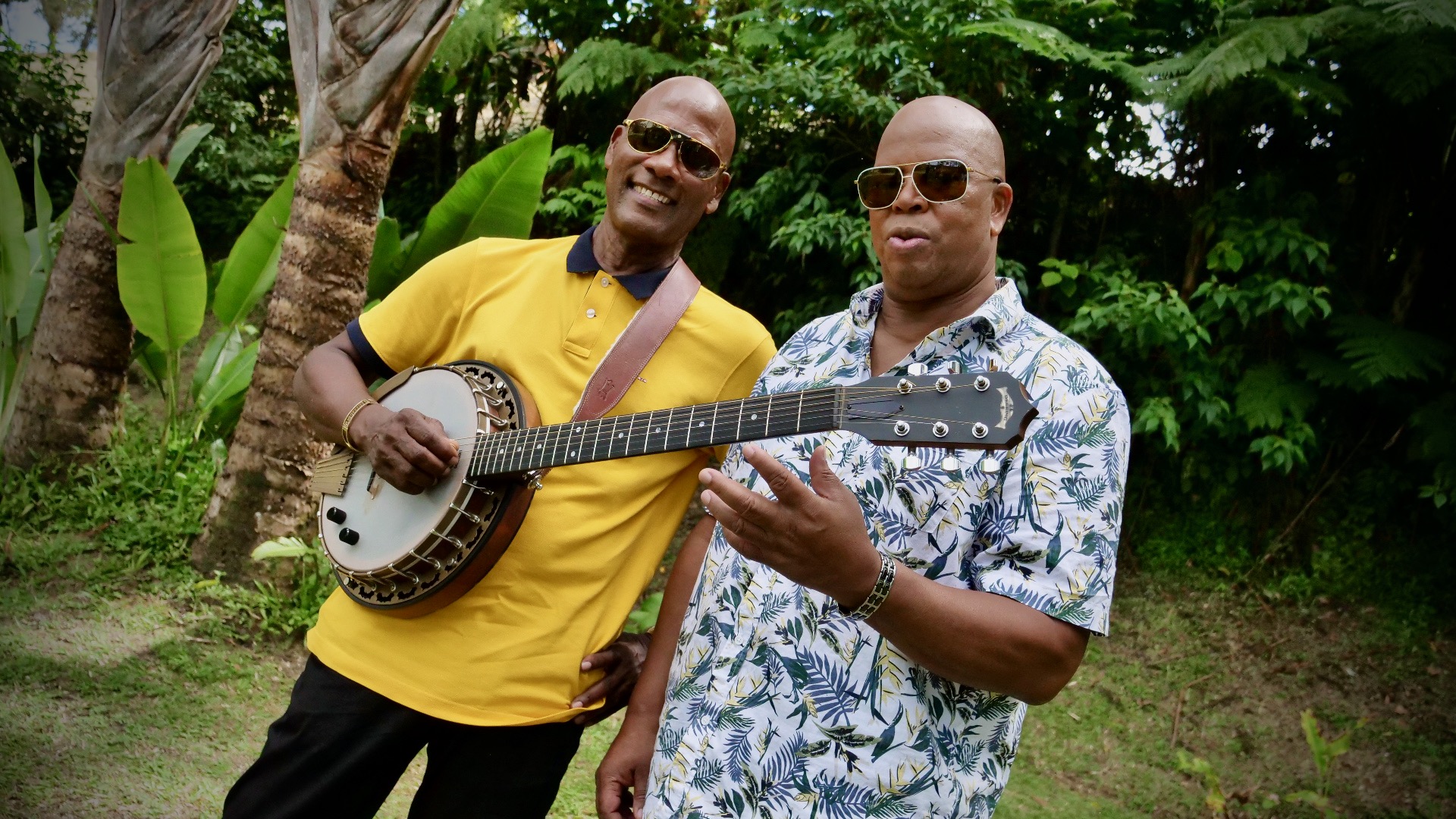 Ziétaj avec le musicien Guy Vadeleux