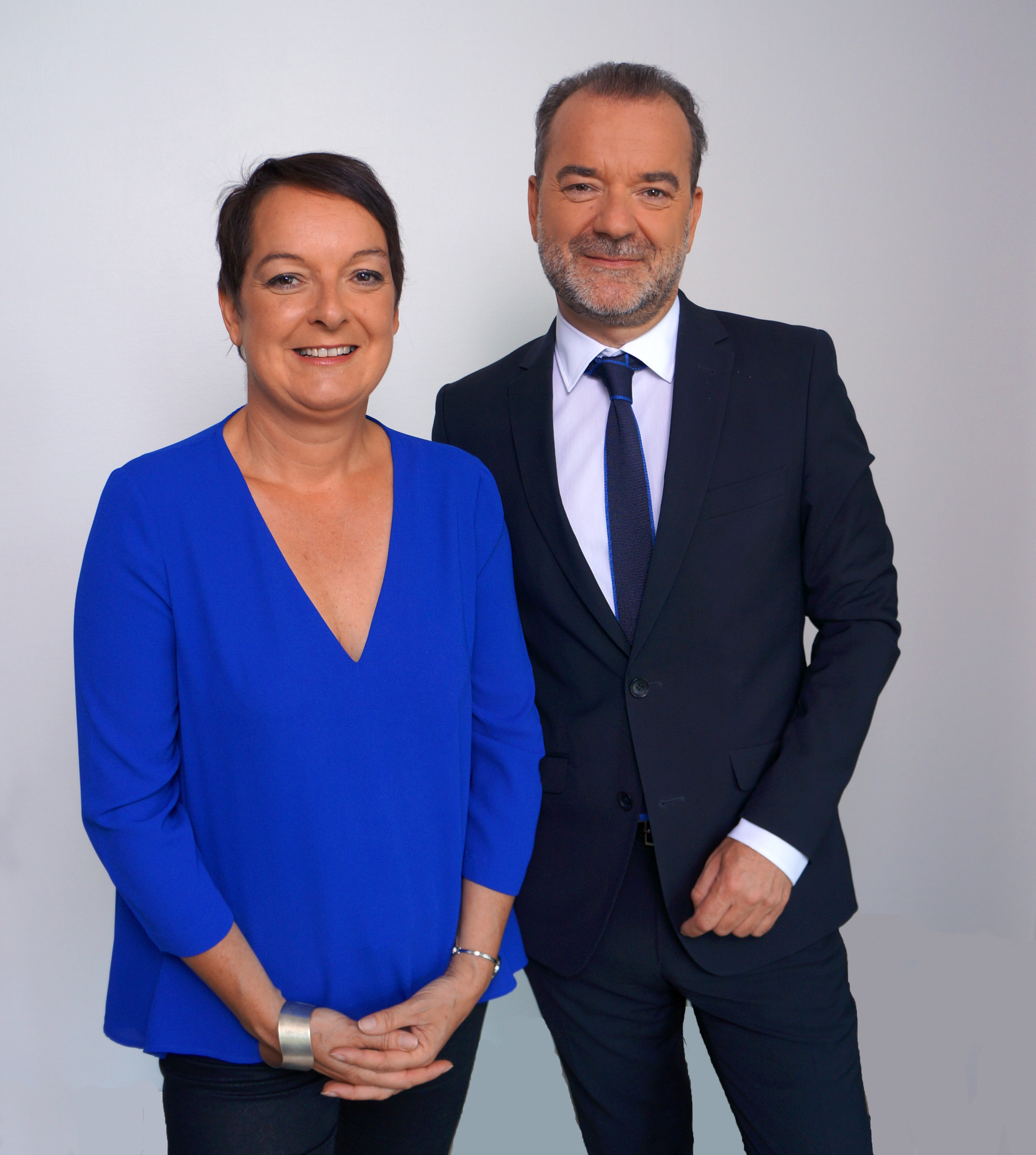 Christine Vilvoisin et Xavier Rolland