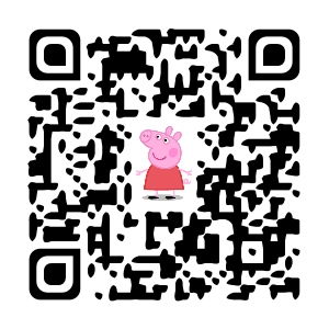 QR Code Peppa Pig Téléthon