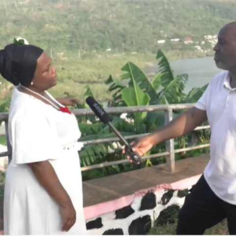 Tournage d'un reportage à Mayotte