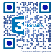 QR code France 3 Lorraine
