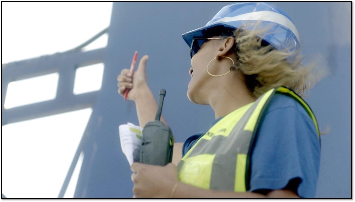 Quai des Brunes, femmes dockers de La Réunion