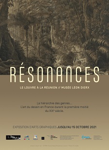 Résonances - Le Louvre à La Réunion. C’est le nom d’une exposition d’arts graphiques inédite et exceptionnelle, à découvrir dans 5 musées de l’île. Elle comprend 236 dessins prêtés gracieusement par le prestigieux Musée du Louvre, qui expose pour la toute première fois de son histoire, dans les Outre-mer.