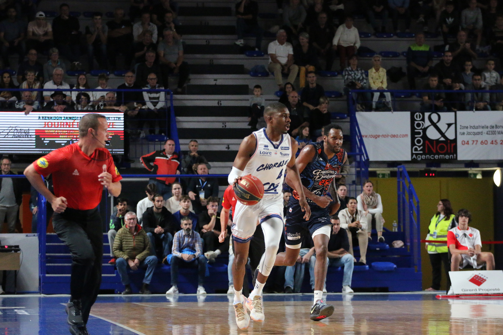 Match de basket Roanne vs Gravelines