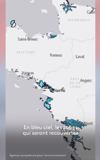 CARTE GIEC : Votre maison sera-t-elle engloutie par l'océan ?