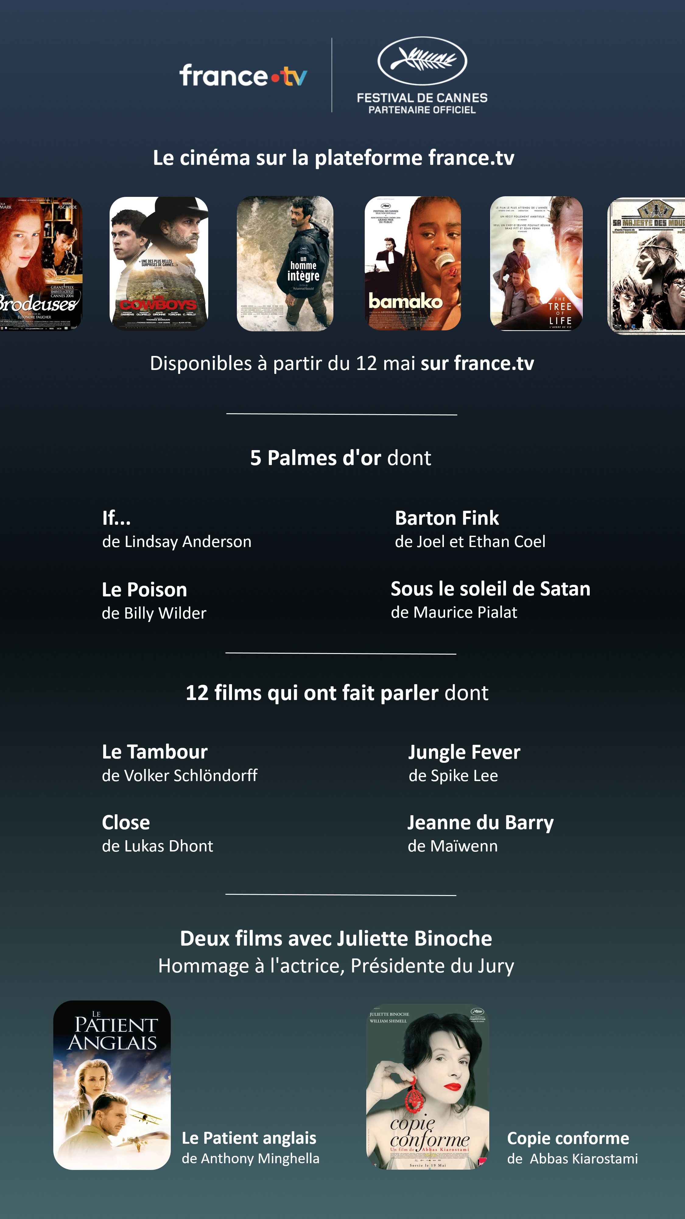 Le cinéma sur france.t