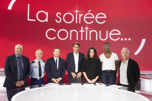 les invités du débat "Ponographie : l'enfance en danger" (c) Nathalie Guyon - FTV