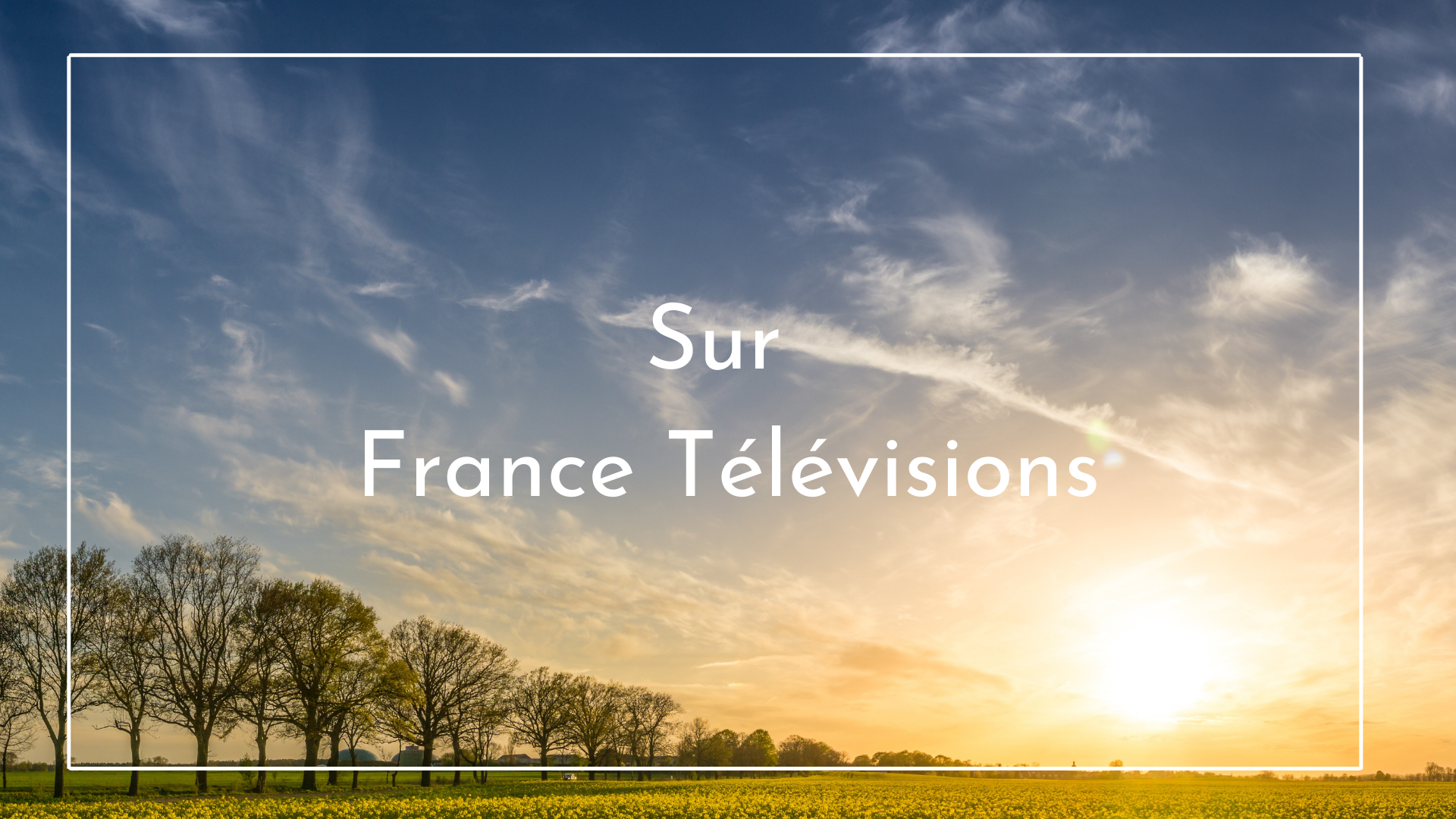 Sur France Télévisions