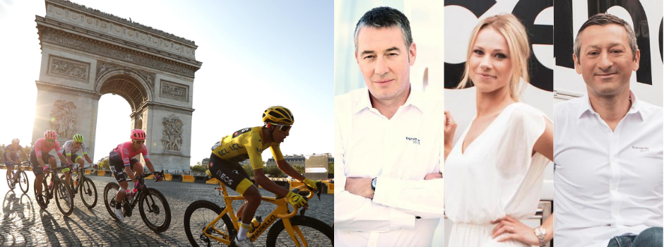 Tour de France 2020 avec Pasteur, Rousse, Geay 