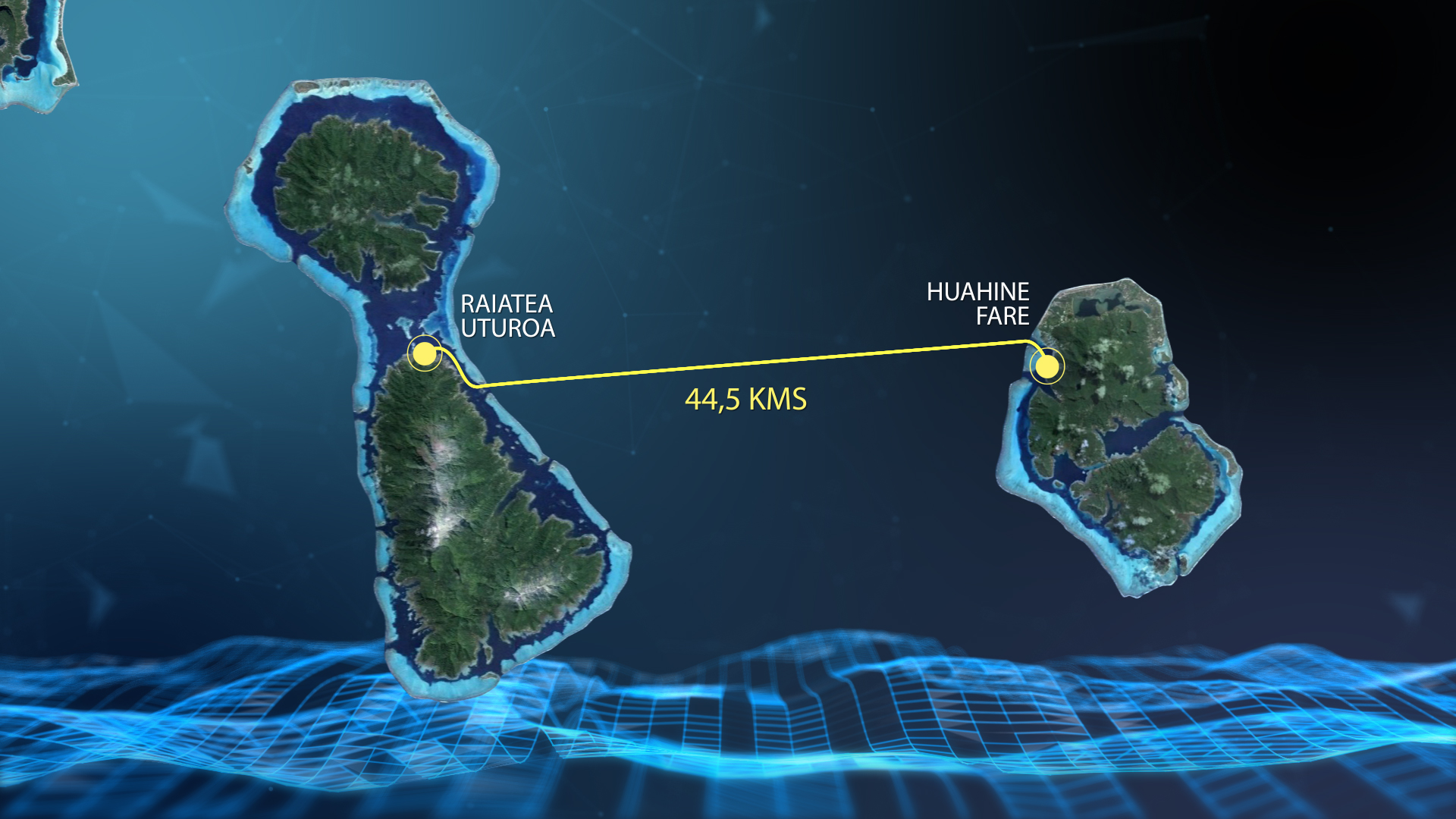 Etape 1 Huahine Raiatea