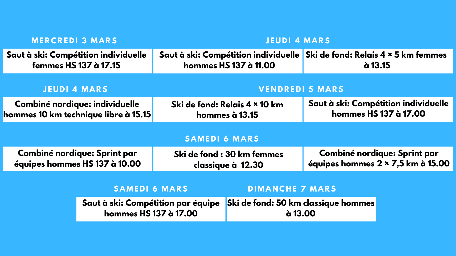 calendrier