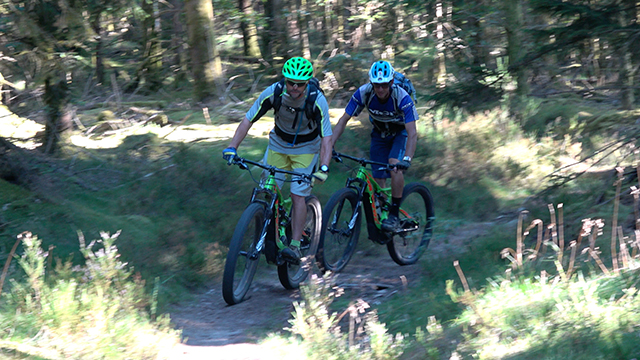 VTT dans le Morvan