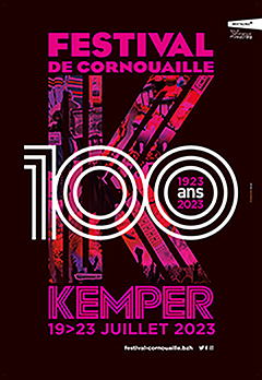 Affiche 2013 - 100 ans du Festival de Cornouaille