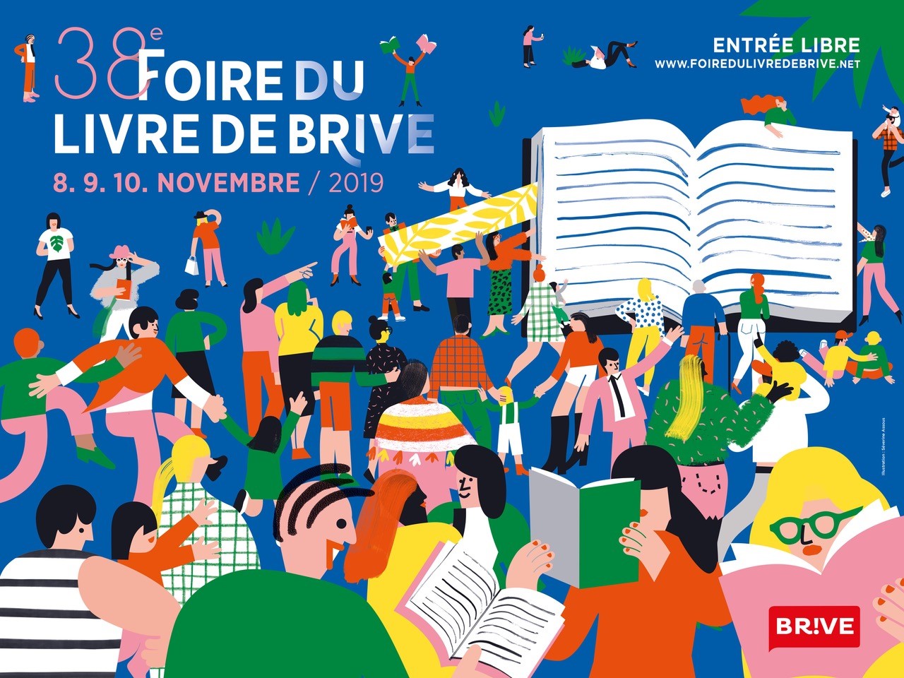 affiche Foire du livre 2019 