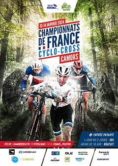 Affiche Championnats de France de Cyclo-cross à Camors