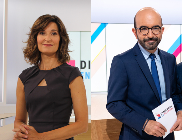 Anne-Sophie Mandrou et Patrick Noviello à la présentation