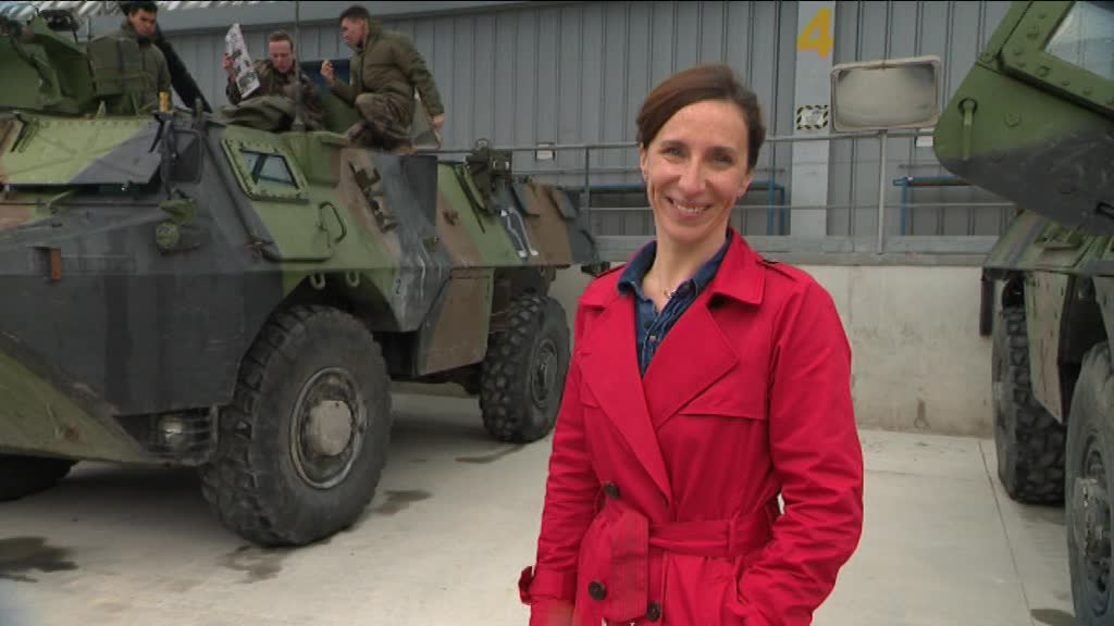 Ophélie Masure - Enquêtes de région - l'armée sur tous les fronts - crédit FTV