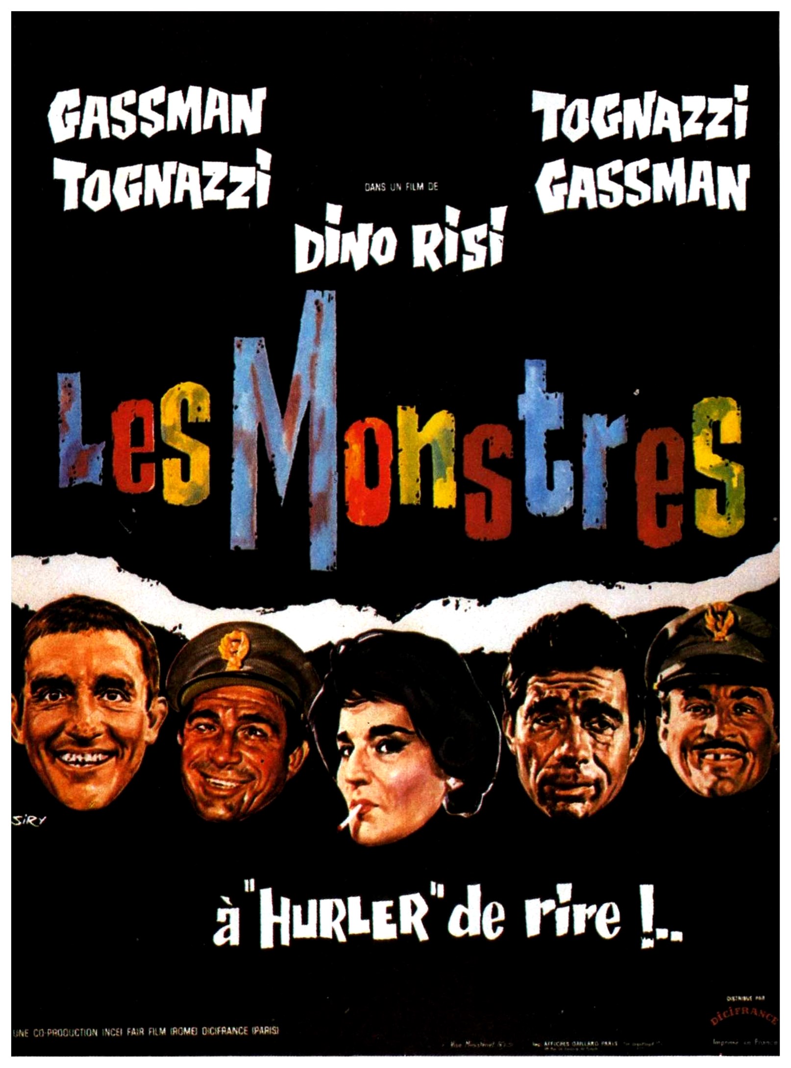 Affiche du film "Les monstres de Dino Risi