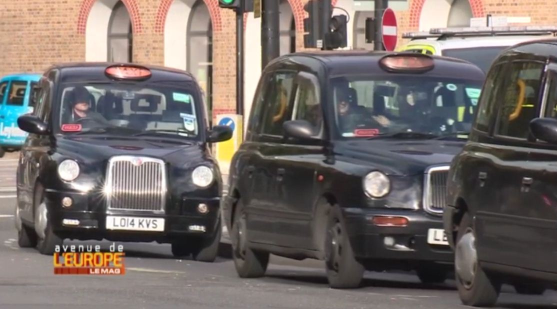 black cab à Londres