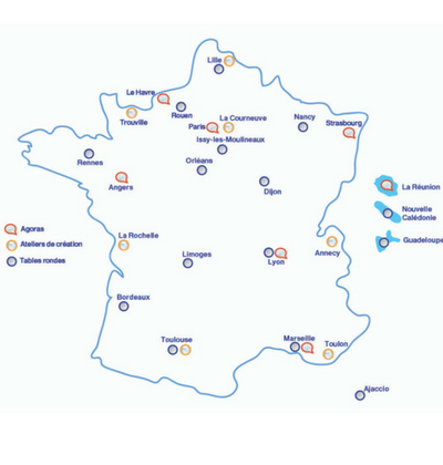 Carte des rencontres