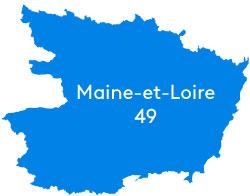 Carte Maine-et-Loire