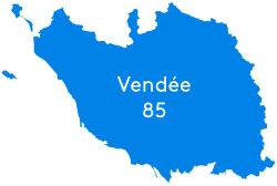 Carte Vendée