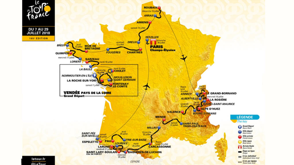 le parcours du tour @francetvsport