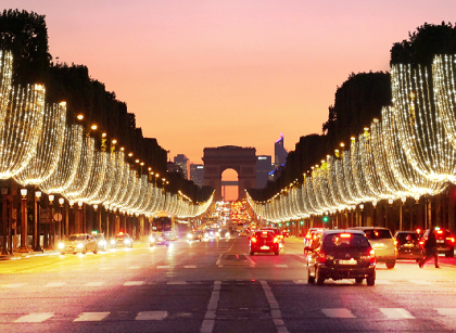 Illuminations des Champs Elysées