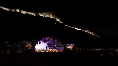 concert d'ouverture du festival de musique de besançon au pied de la citadelle