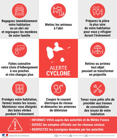 CYCLONE GARANCE : ALERTE ROUGE Dispositif à 360° de Réunion la 1ère Sur ses 4 médias : Télé, radio, web et facebook live Réunion la 1ère reste mobilisée Dann Kèr la Rényon