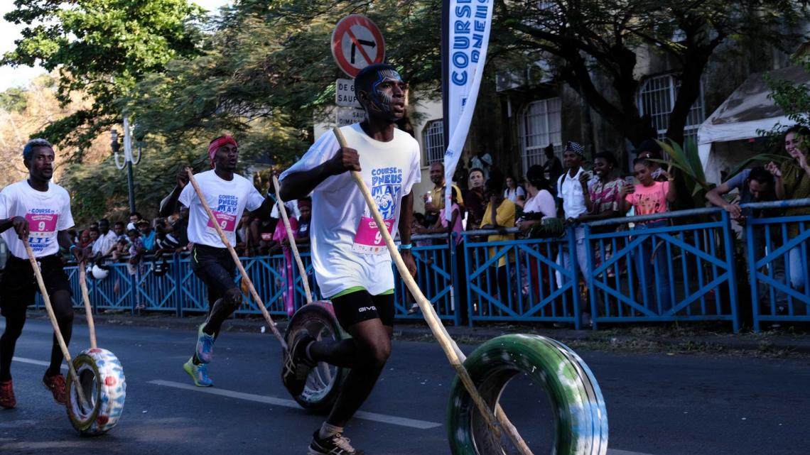 Course de pneus Mayotte