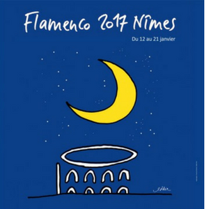 Affiche Festival flamenco de nîmes