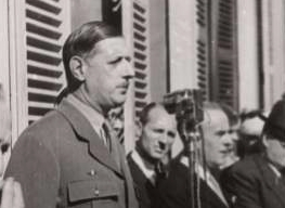 Charles de Gaulle et Maurice Papon, Bordeaux septembre1944