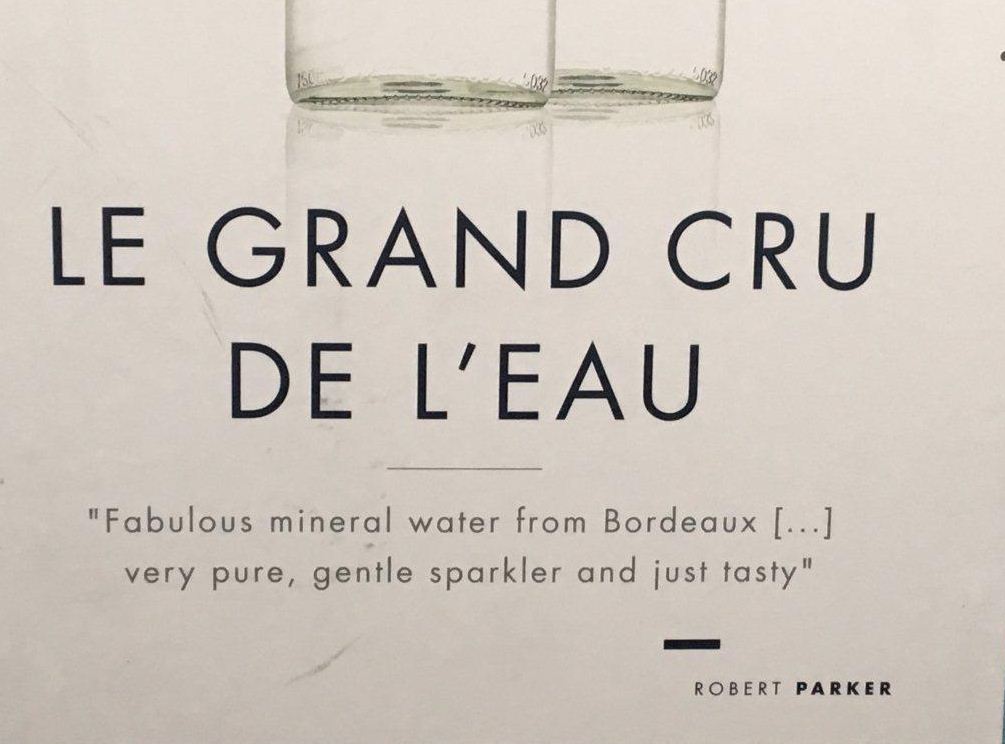 Grand cru de l'eau