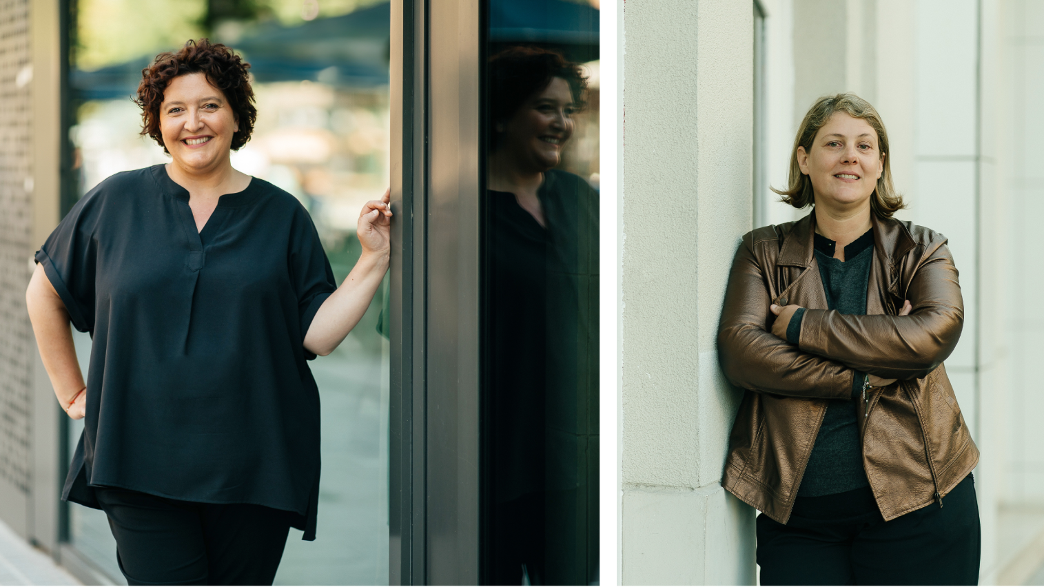Vanessa Lambert et Justine Sauvage