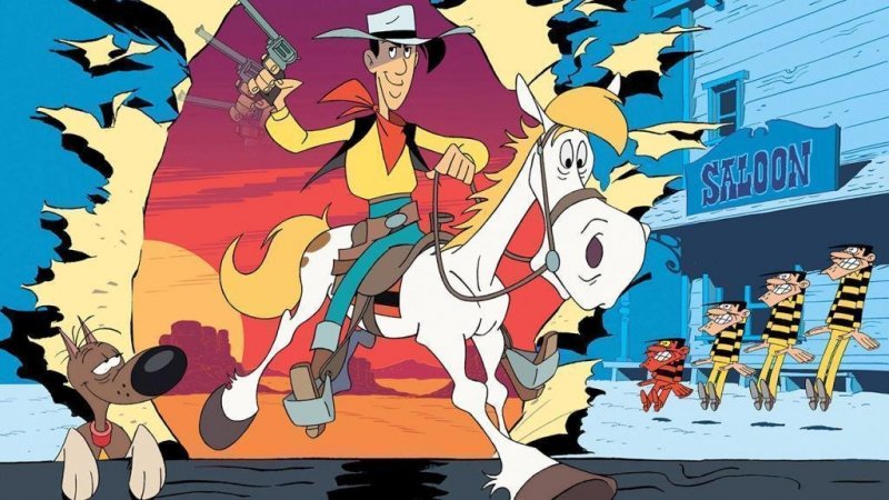 Visuel de l'émission Lucky Luke