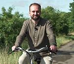 Jérémy Armand à vélo