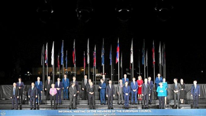 Le sommet européen en Slovénie en octobre 2021