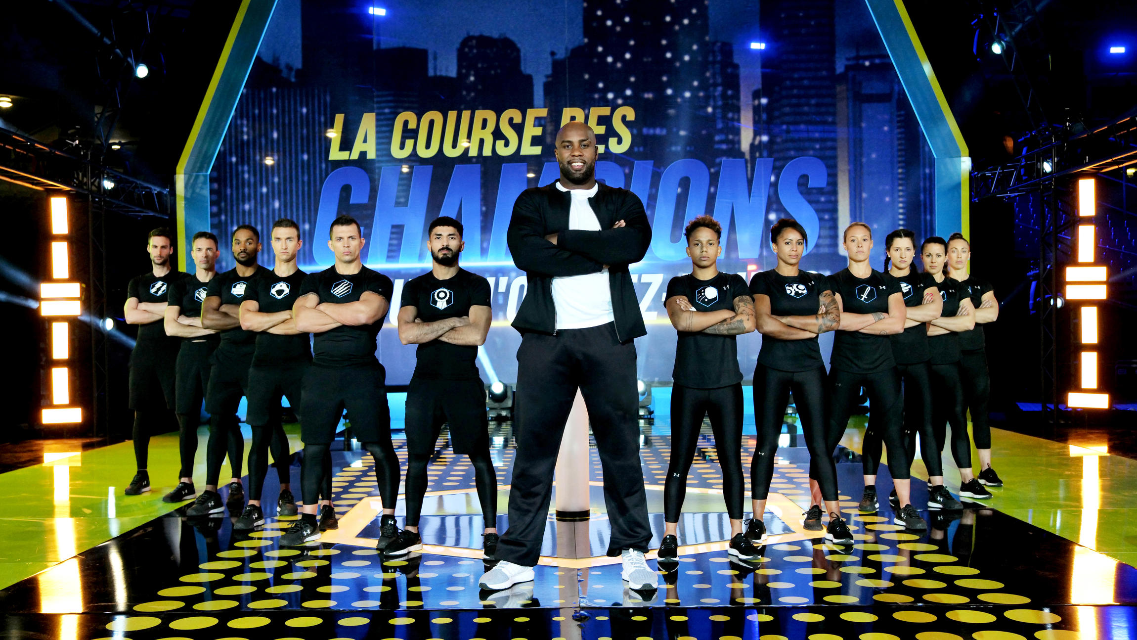 Teddy Riner et les champions