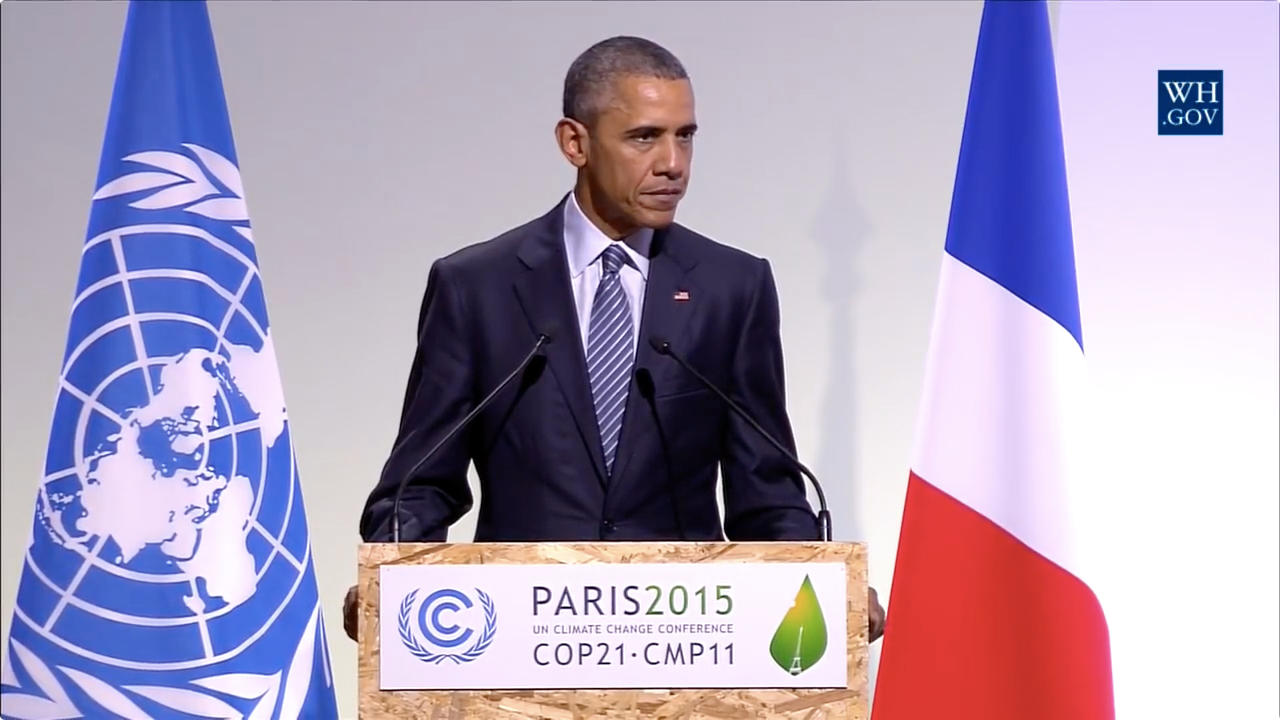 Obama COP21 © White House