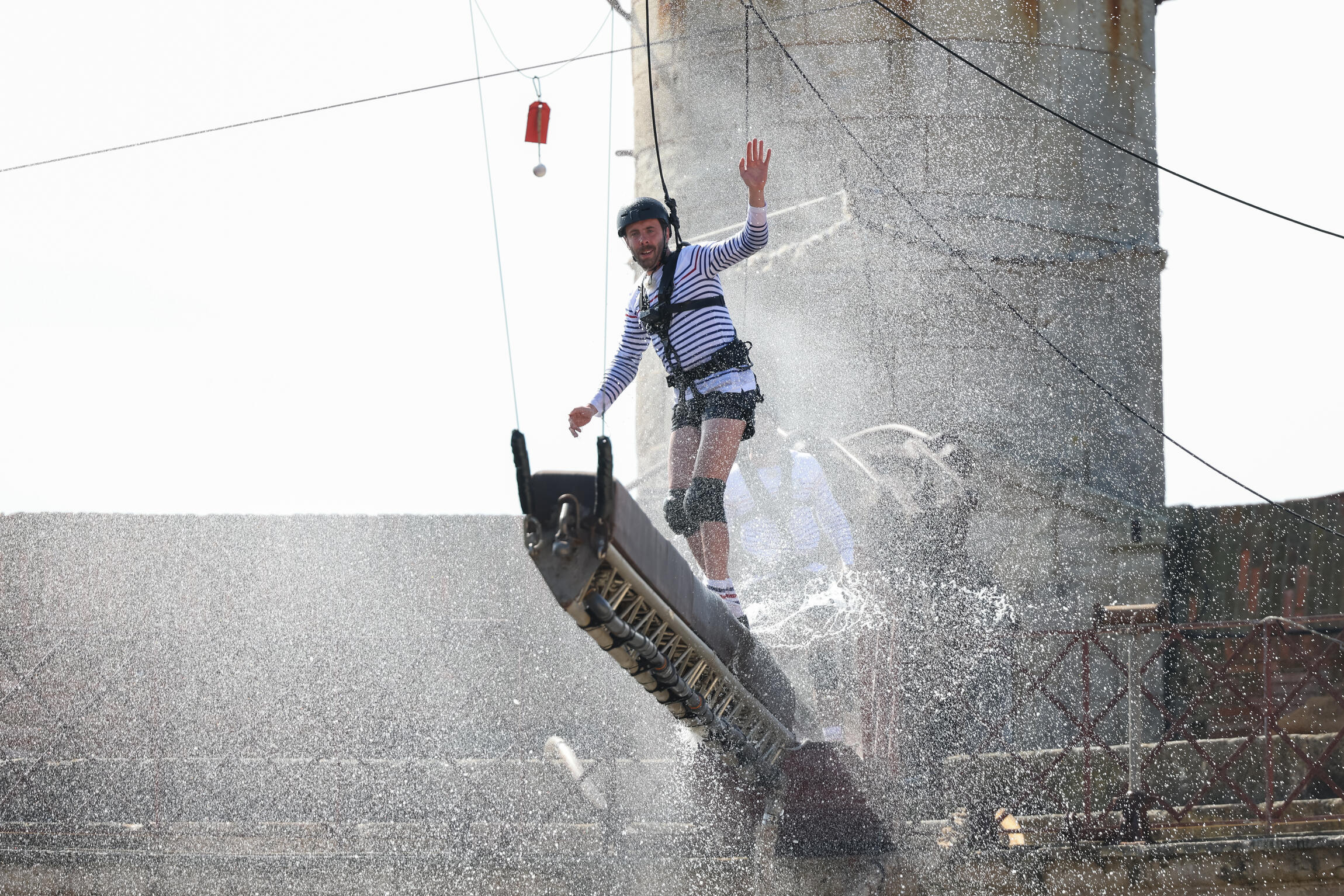 Fort Boyard - La poutre