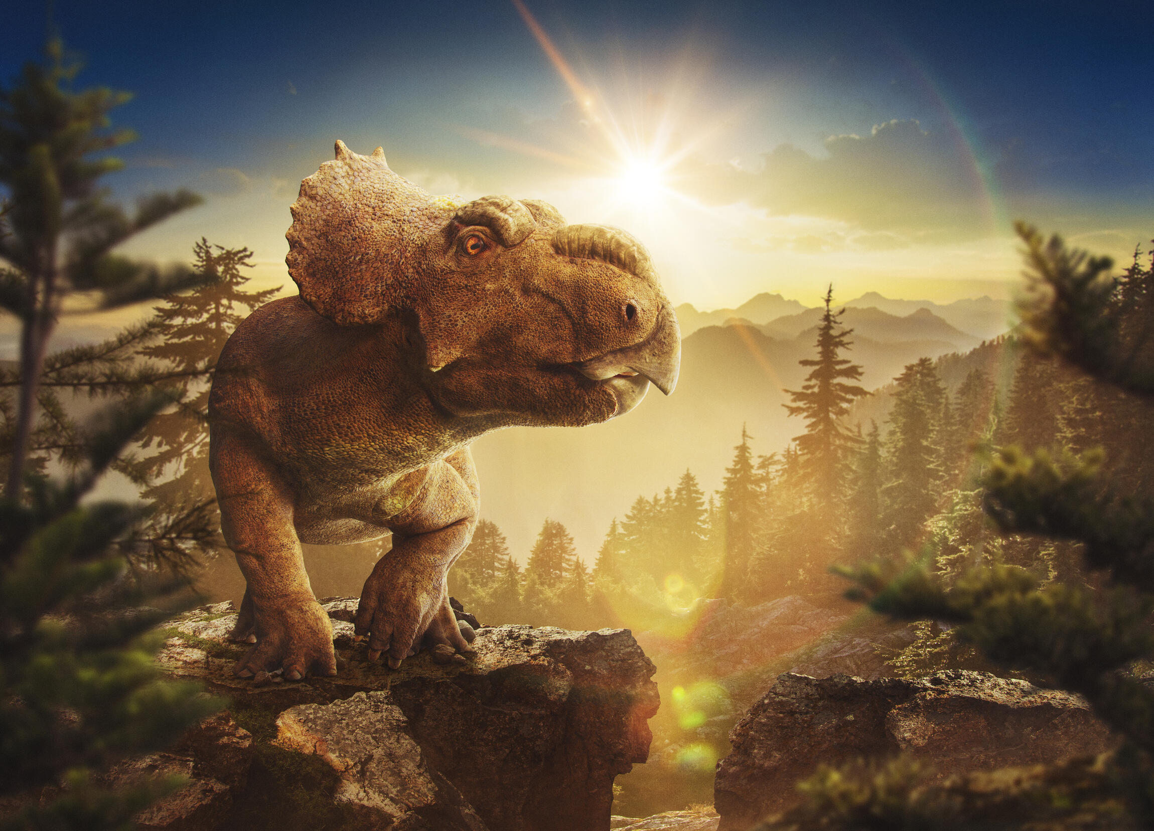 Sur la terre des dinosaures / Albie