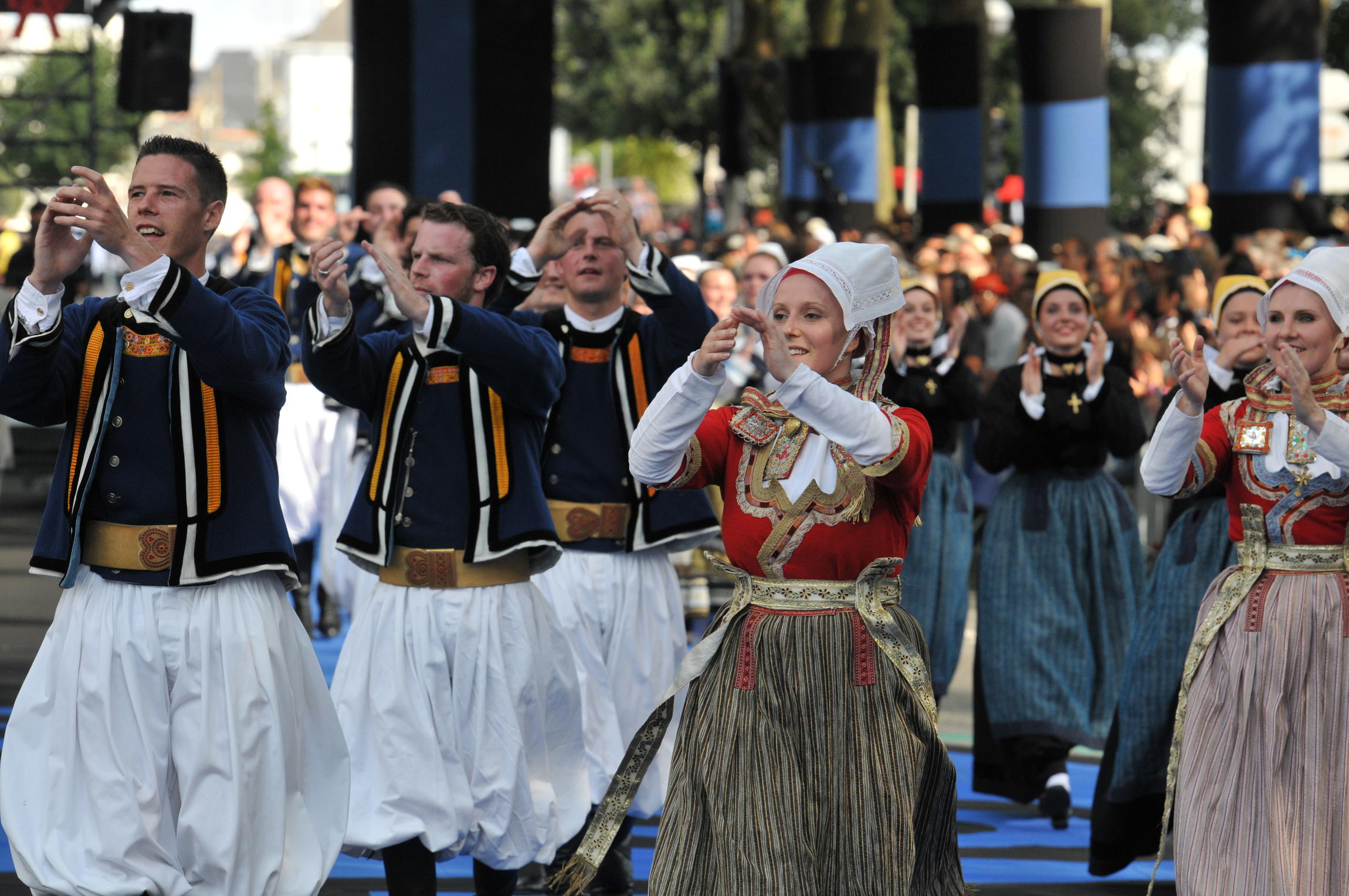 Danseurs à l'Interceltique @ Michel Renac