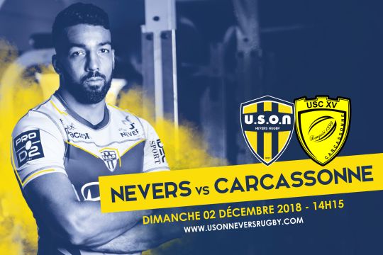 Match Pro D2 Nevers / Carcassonne